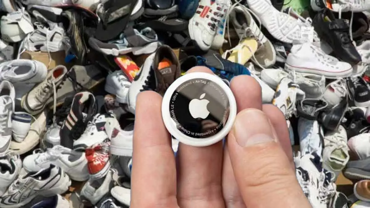Ein AirTag im Schuh: Wie ein gespendeter Sneaker internationale Textilketten aufdeckte